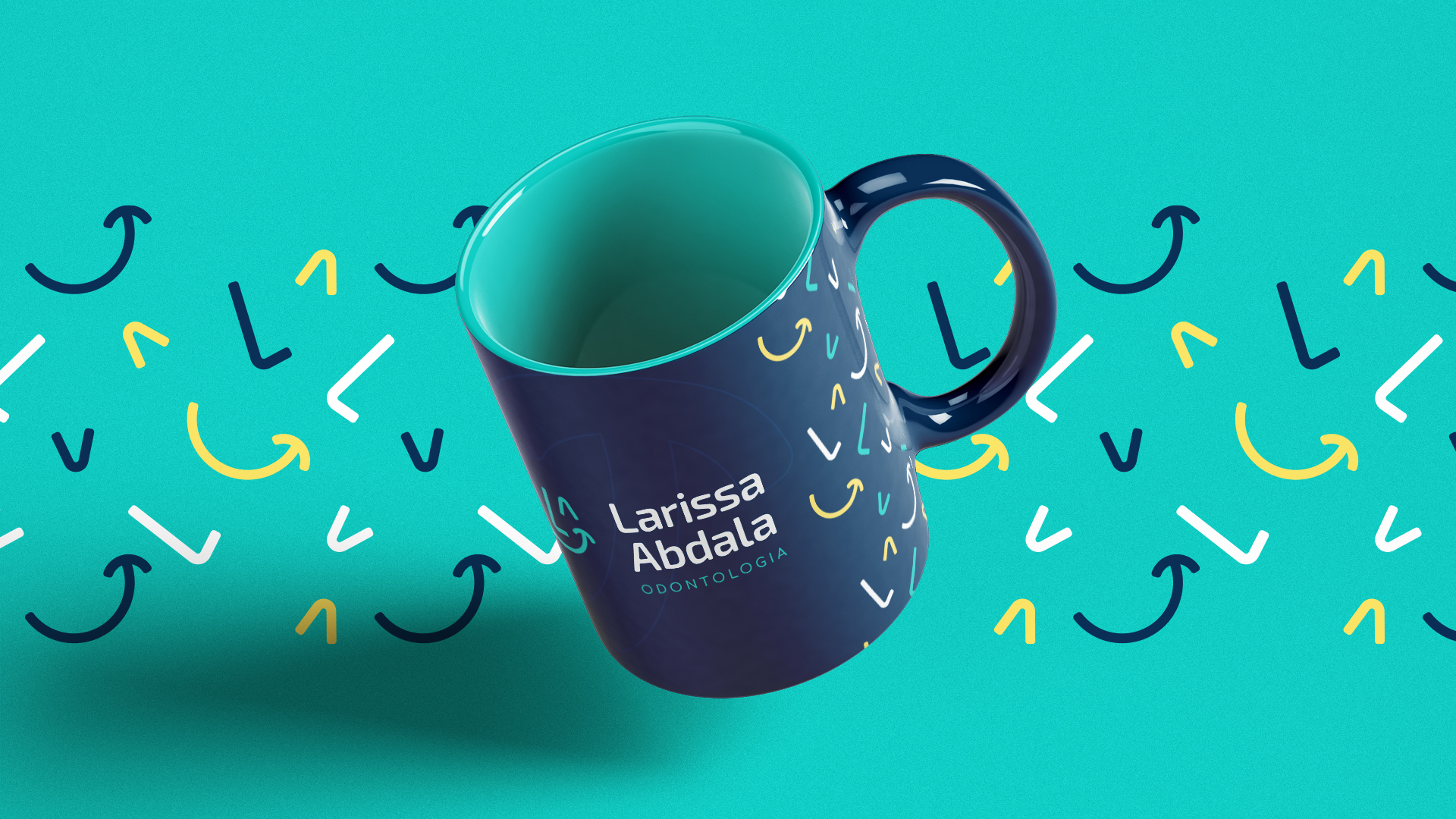 Caneca Larissa Abdala Odontologia