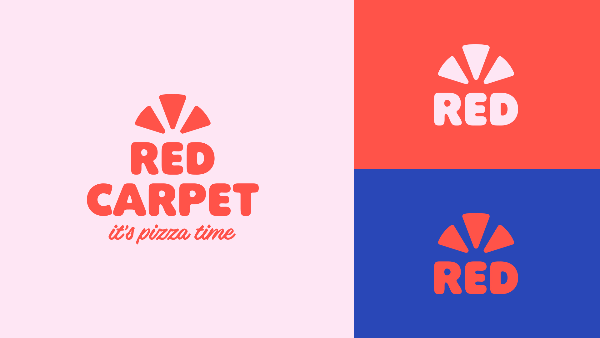 Logotipo Red Carpet Pizzaria